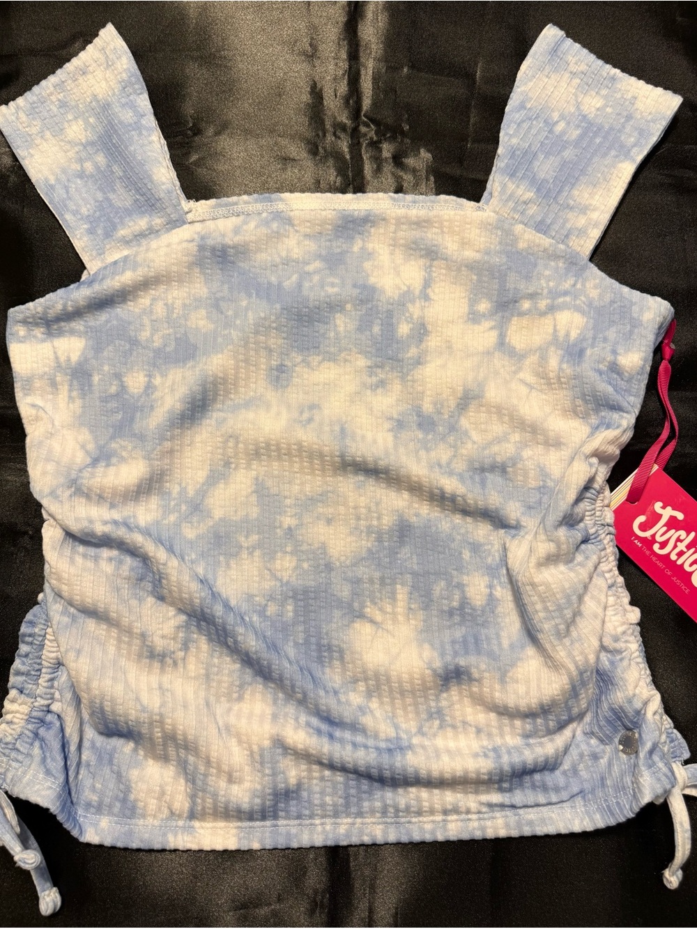 New-Girls Ribbed Tank Top, Size M (10)